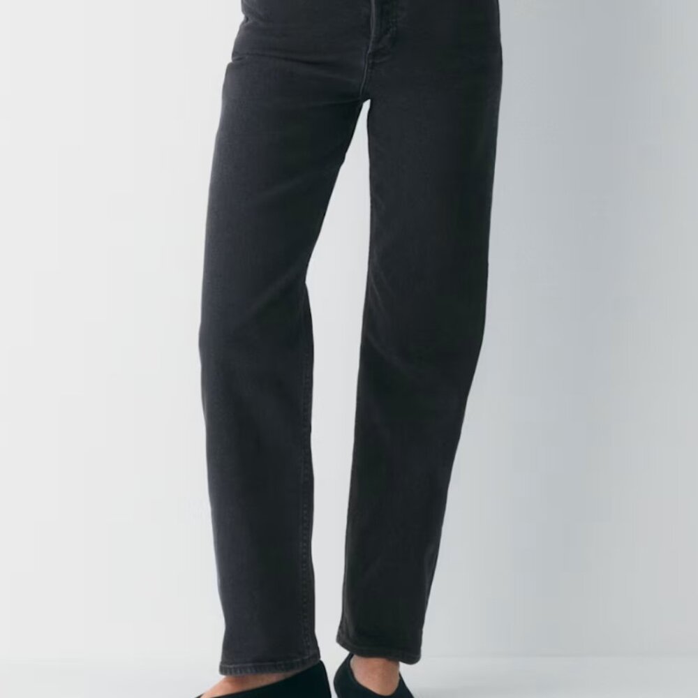 Aritzia Arlo Black Hi-rise jeans